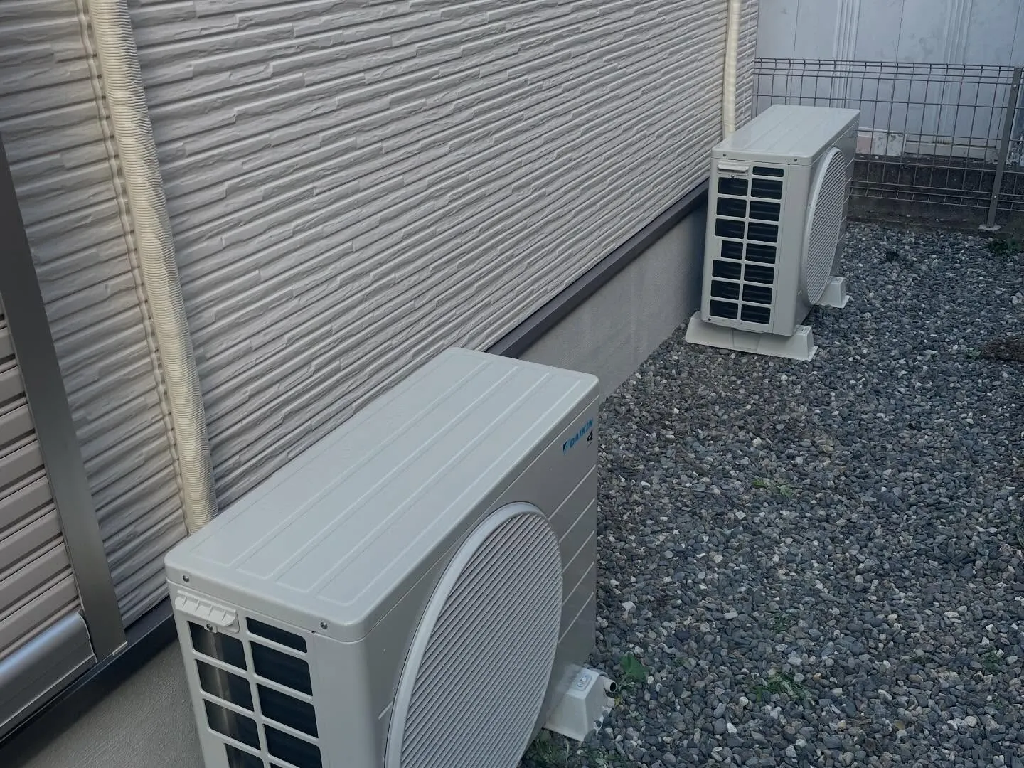本日は新築の家にエアコンを3台取付させて頂きました😆