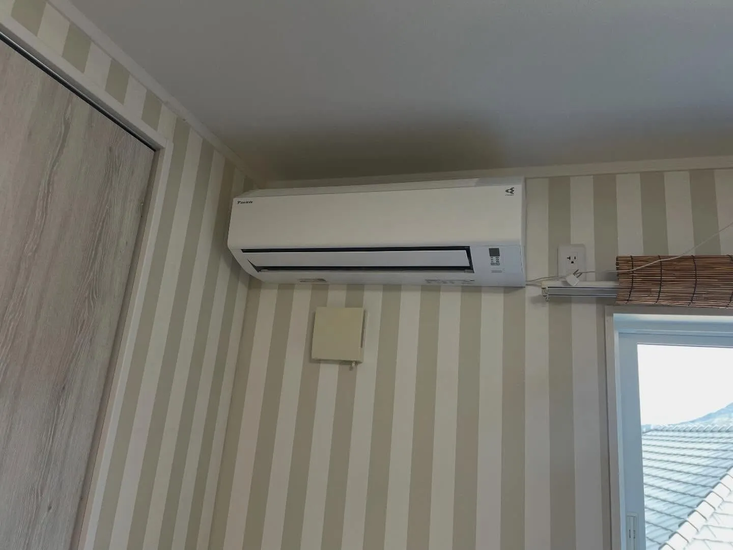 本日もエアコンの工事をさせて頂きました。