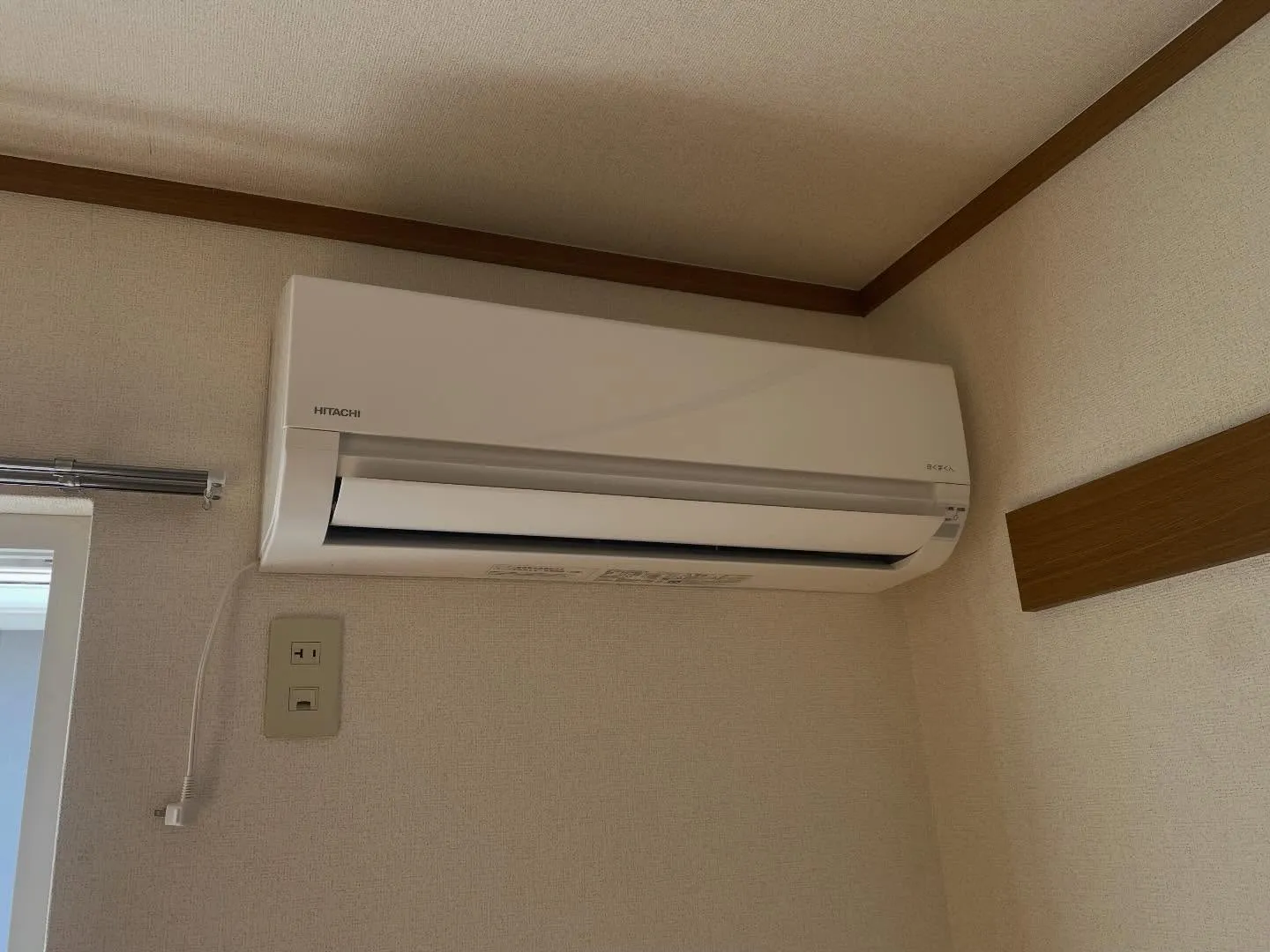 本日もエアコンの取付をさせて頂きました😊